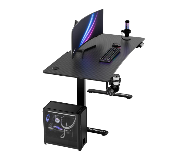 Ultradesk LEVEL V2 (Czarne - bez podkładki) (elektryczna regulacja) UDESK-LVA-BLANK - 1352012 - zdjęcie 3